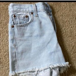 Levi Shorts! Denim wash! They fit tight!
